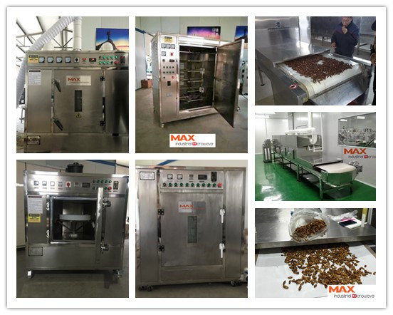 MAX Industrial Microwave Dry Edible Insects